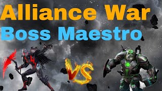 Alliance War Boss Maestro 8 Fights | İttifak Savaşı 8 Dövüş 3 Tanesi 7* R3 screenshot 5