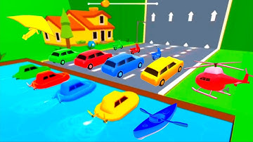 Shape shifting 🏃‍♂️🚗🚲🚦All Levels Gameplay Walkthrough Android,ios Max Level 205-212