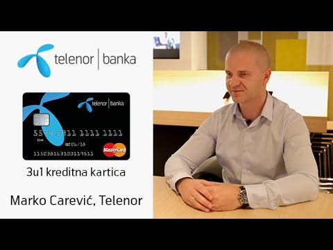 Telenor banka i 3-u-1 kartica: Marko Carević, Telenor banka