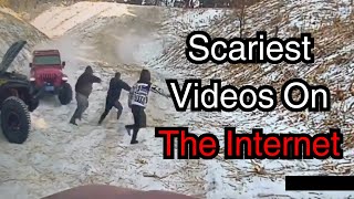 The Most Scary And Shocking Videos Ever Recorded | Scary Comp 103