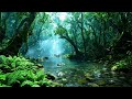 Misty Jungle River Ambience for Deep Sleep | Relaxing Nature Water Flow