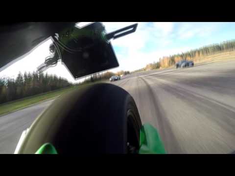 Kawasaki Ninja H2 vs McLaren MP4-12C Spider vs Lamborghini Huracan LP610-4 UNCUT