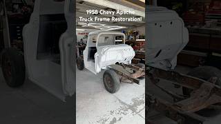1958 Chevy Apache Truck Frame Restoration!