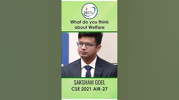 SAKSHAM GOEL AIR-27 UPSC CSE 2021 - MOCK INTERVIEW #shorts