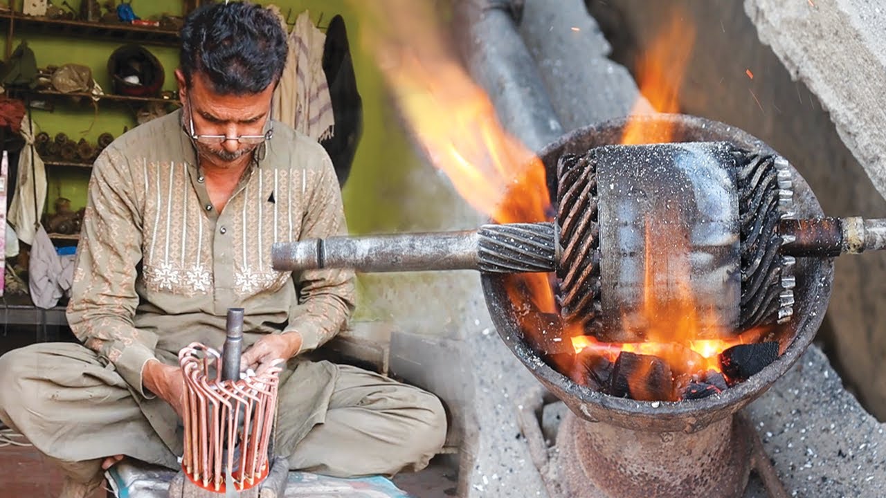 Incredible Process Of Rebuilding Hino Truck Starter Armature Motor How Armature Motor Are