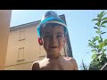 🌞 Aslan și Ragnar se răcoresc cu apă! 💦 E canicula afară! 🥵 #romania