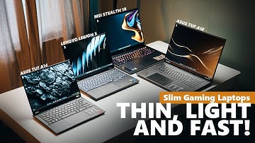 The best thin & light gaming laptops 2025!
