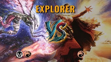MTG Explorer - Rakdos Midrange by HamHocks42 VS Mono Red Midrange by byte