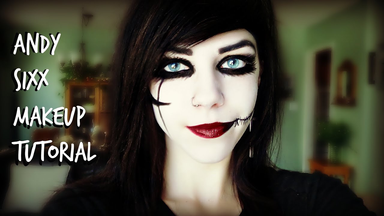 TO: ANDY SIXX MAKEUP!! - YouTube