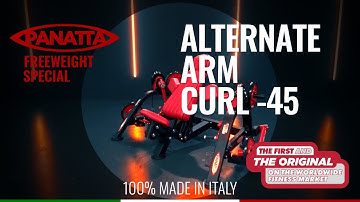 Upper Body | Alternate Arm Curl -45 | Panatta | FreeWeight Special
