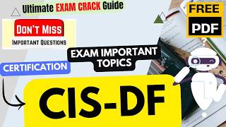 How I Cracked CIS-DF Exam in 6 Hours| CIS - Data Foundations (CMDB and CSDM) Exam Tips & Topics |PDF