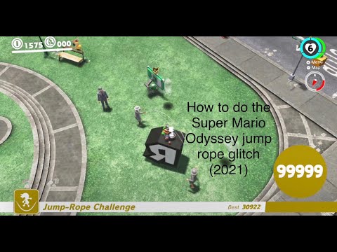 How to do the Super Mario Odyssey jump rope glitch (2023)