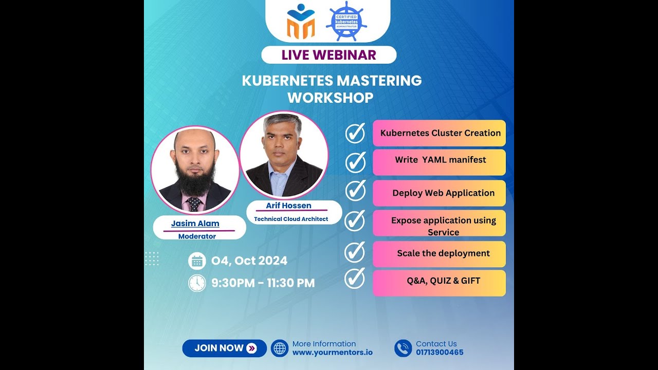 Kubernetes Mastering Workshop - YouTube