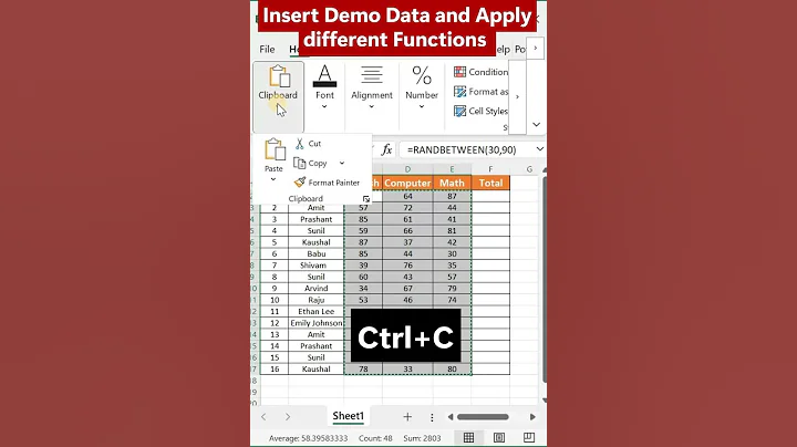 Excel Interview Question Tips and Tricks😎 #excel #exceltips #exceltutorial #msexcel #microsoftexcel