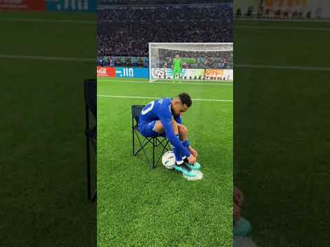 أغرب ضربة جزاء في التاريخ قعد على كرسي يربط الحذاء