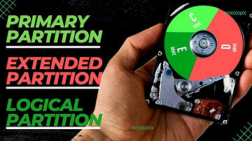 Difference Between Primary, Extended and Logical Partition in Urdu