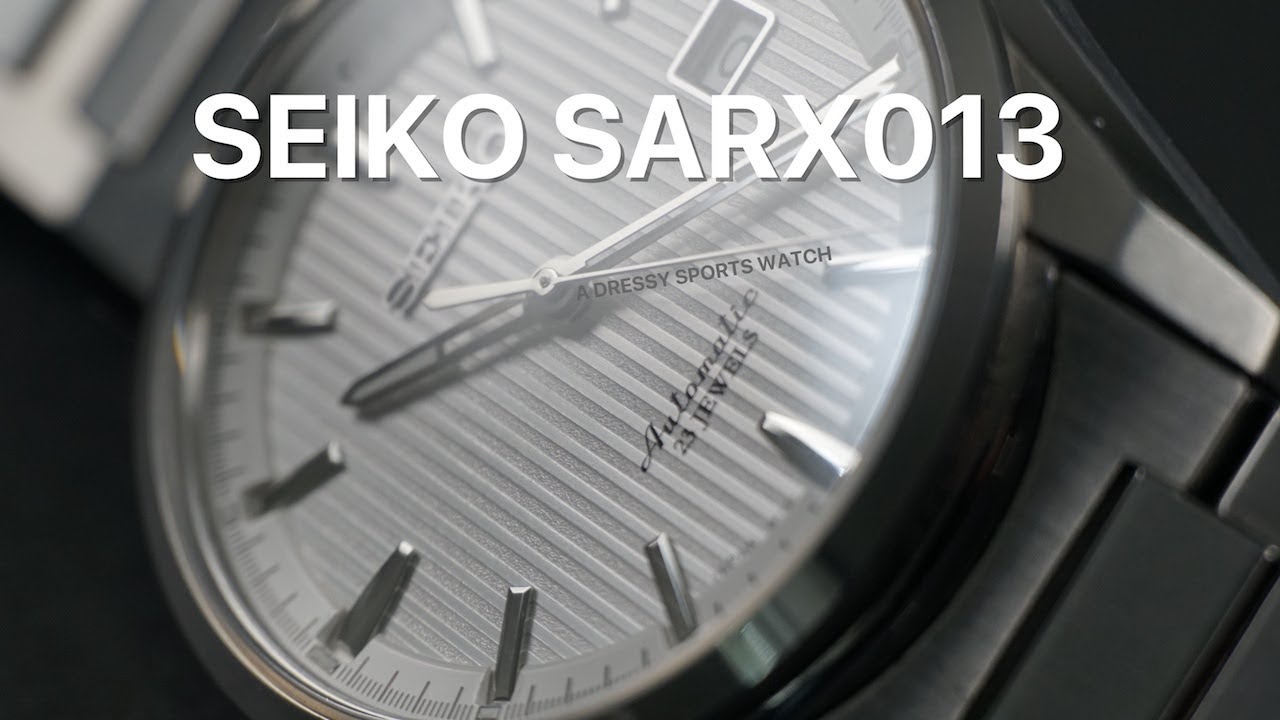 Seiko SARX013 - A Dressy Sports Watch - YouTube