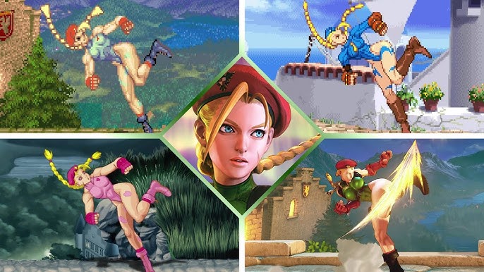 Cammy Street Fighter 2 Spiral Arrow Photographic Print for Sale by  polinko90