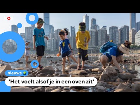 Droogte in China: