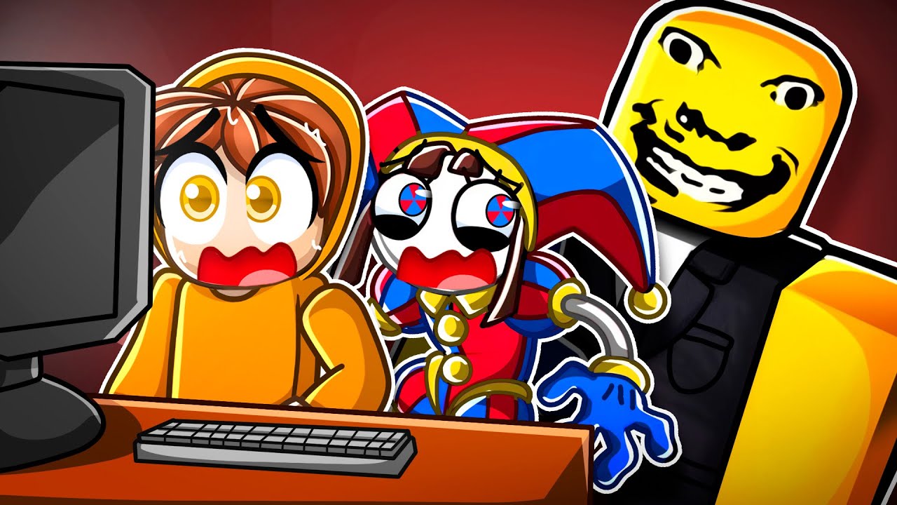 Roblox WEIRD STRICT BOSS with POMNI... The Amazing Digital Circus