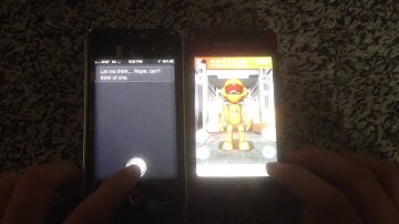 Talking Roby wants a joke from Siri!