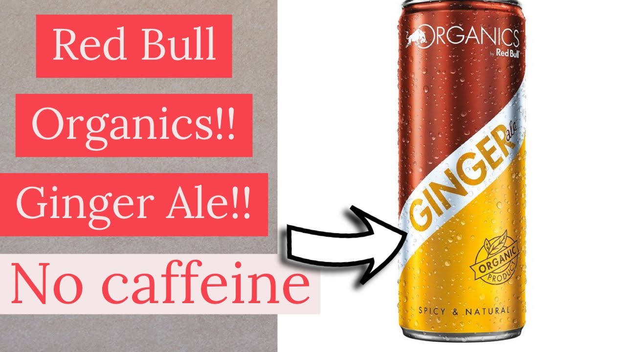 Red Bull Organics Ginger Ale Review YouTube