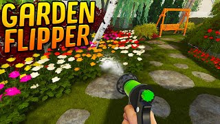 Growing My Dream Garden To Win A Gardening Competition - Garden Flipper DLC - House Flipper Gameplay