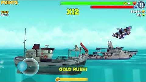 Hungry Shark Evolution Robo Shark Gameplay #7