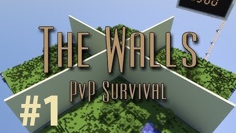 Minecraft: The Walls (PvP Map) - Part 1 ft. Gam3Thirsty