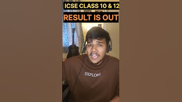 ICSE/ISC 2025 Official Result Announced  ? Class 10 and Class 12  #icseboardexam #icseresult2025