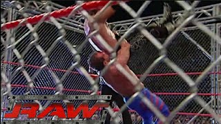 Chris Benoit Vs Edge Steel Cage Match Bloody Raw Nov 22,2004