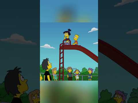 Барт сорвал поцелуйчик 😘 #simpsons #симпсоны #лучшиемоменты #мульт #приколы #shorts