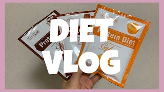\ Diet Vlog #22 / 食べすぎた1週間 / DHCプロテインダイエット / 置き換え / 受験生の減量記録