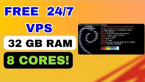 FREE 24/7 VPS with SSH Access! 🚀 32GB RAM + 8 Cores🔥