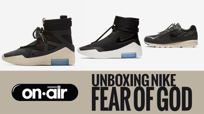 Nike Air Fear Of God Raid Black/Grey (F&F) Sneakers - Farfetch