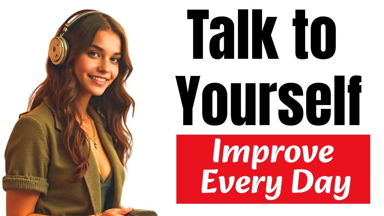 Talk to Yourself and Improve Every Day Improve Your English - Learn ...