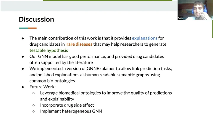 Knowledge graphs and Explainable AI for Drug Repurposing on Rare Diseases | Pablo Perdomo Quinteiro
