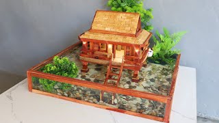 Beautiful Heritage Wooden House with Aquarium