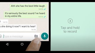 How to Send a Voice Message | WhatsApp screenshot 2