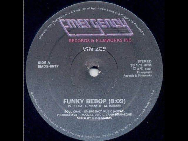 Vin Zee - Funky BeBop (Scorpio's 'Roller Disco' Remix) - YouTube