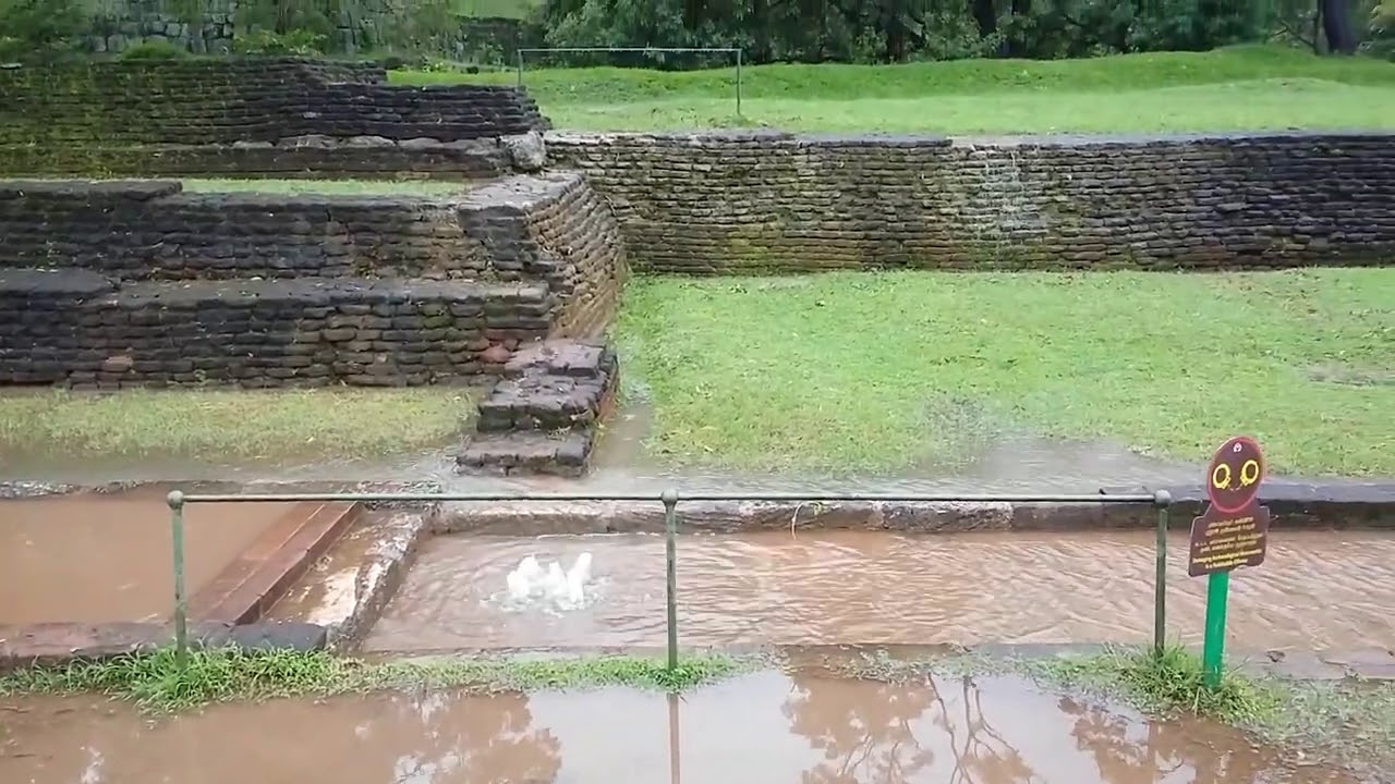 Sigiriya Water Fountains And Water Garden🇱🇰 Natural Sri Lanka YouTube