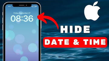 How To Hide Date & Time On iPhone Lock Screen! (2024)