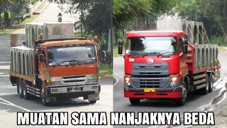 Tronton Nissan Diesel Fuso Ganjo Hino 500 UD Quester Nanjak Ditanjakan Batununggul
