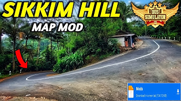 Map Mod Bussid 4.3 - Released Sikkim Extreme Road Map Mod For Bus Simulator Indonesia।Bussid Mod Map