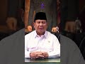 Presiden Prabowo sampaikan ucapan selamat merayakan Dharma Santi 2026.