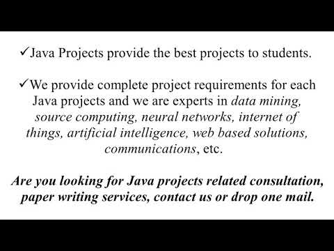 JAVA PROJECTS | JAVA THESIS | JAVA PROJECTS CODE | JAVA PROJECTS TUTORIAL