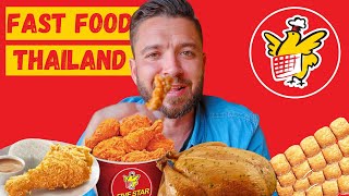 FORGET KFC and EAT THIS THAI FAST FOOD INSTEAD 🇹🇭 First Time Trying Five Star Chicken