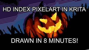 Krita HD Index Painting with Palettes Tutorial