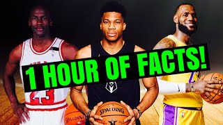 More Than 1 hour Straight of NBA Facts (Parts 10-14 + Bonus Facts)