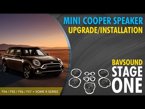 MINI Cooper Speaker Upgrade/Installation | F54/F55/F56/F57 + Some R Series | BAVSOUND Stage One